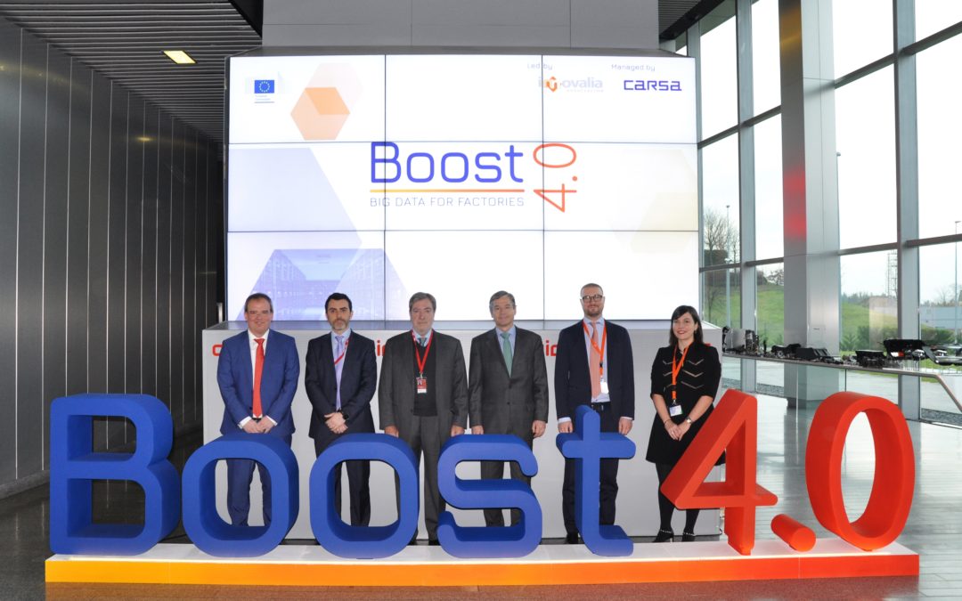 Innovalia leads BOOST 4.0 project, an initiative of € 20 million to improve the competitiveness of the automotive sector through Big Data.